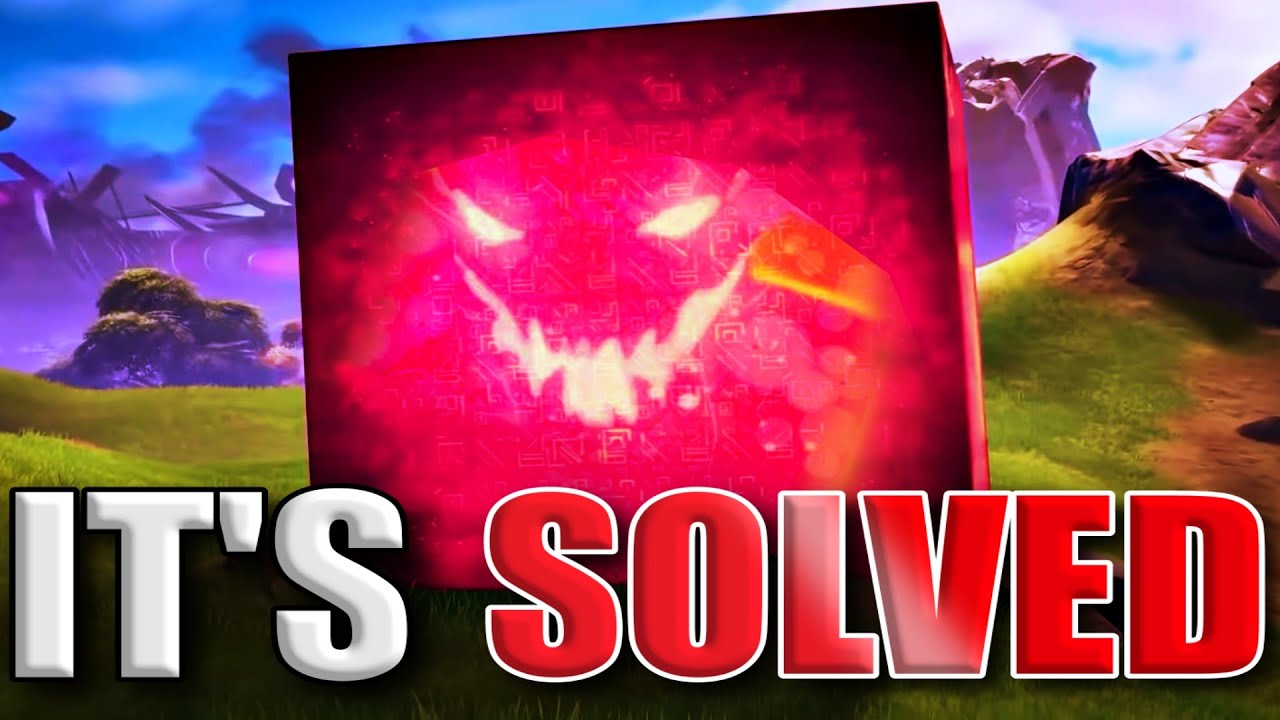 What Does The Red Cube Mean For Fortnite?