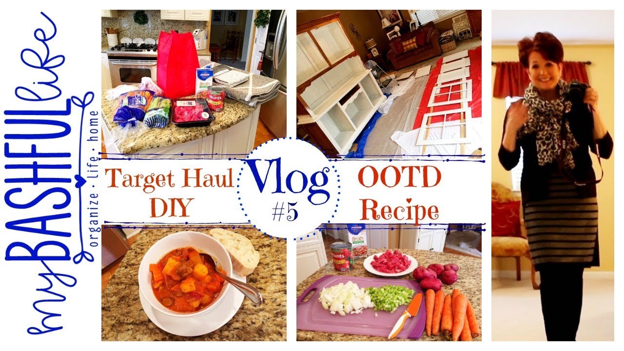 Vlog / Target Haul / OOTD / DIY / Recipe