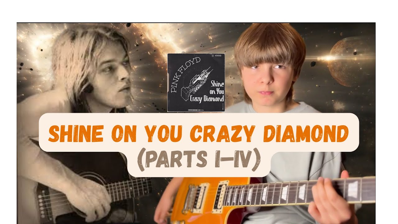 Shine On You Crazy Diamond (Parts I–IV) | A 12-Year-Old Guitarist Plays David Gilmour’s Soul