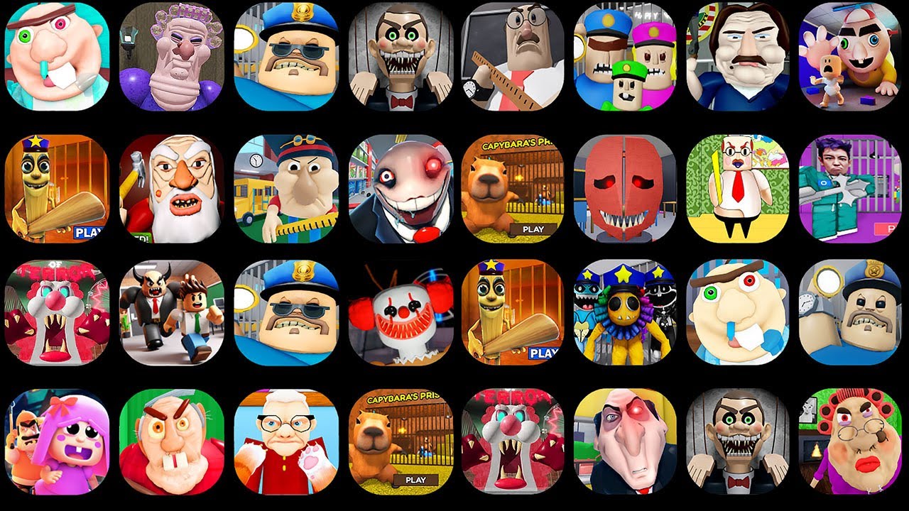 ROBLOX: BABY BOBBY DAYCARE,PAPA PIZZA'S PIZZERIA,GRUMPY GRAN,FUNNY TOYSHOP'S,EPIC SCHOOL,TUNG TUNG..