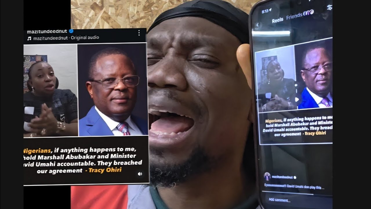 See her Crying Face like 2 plate of Pepe Soup without meat David Umahi Don Run Street MONEY GONE ! 