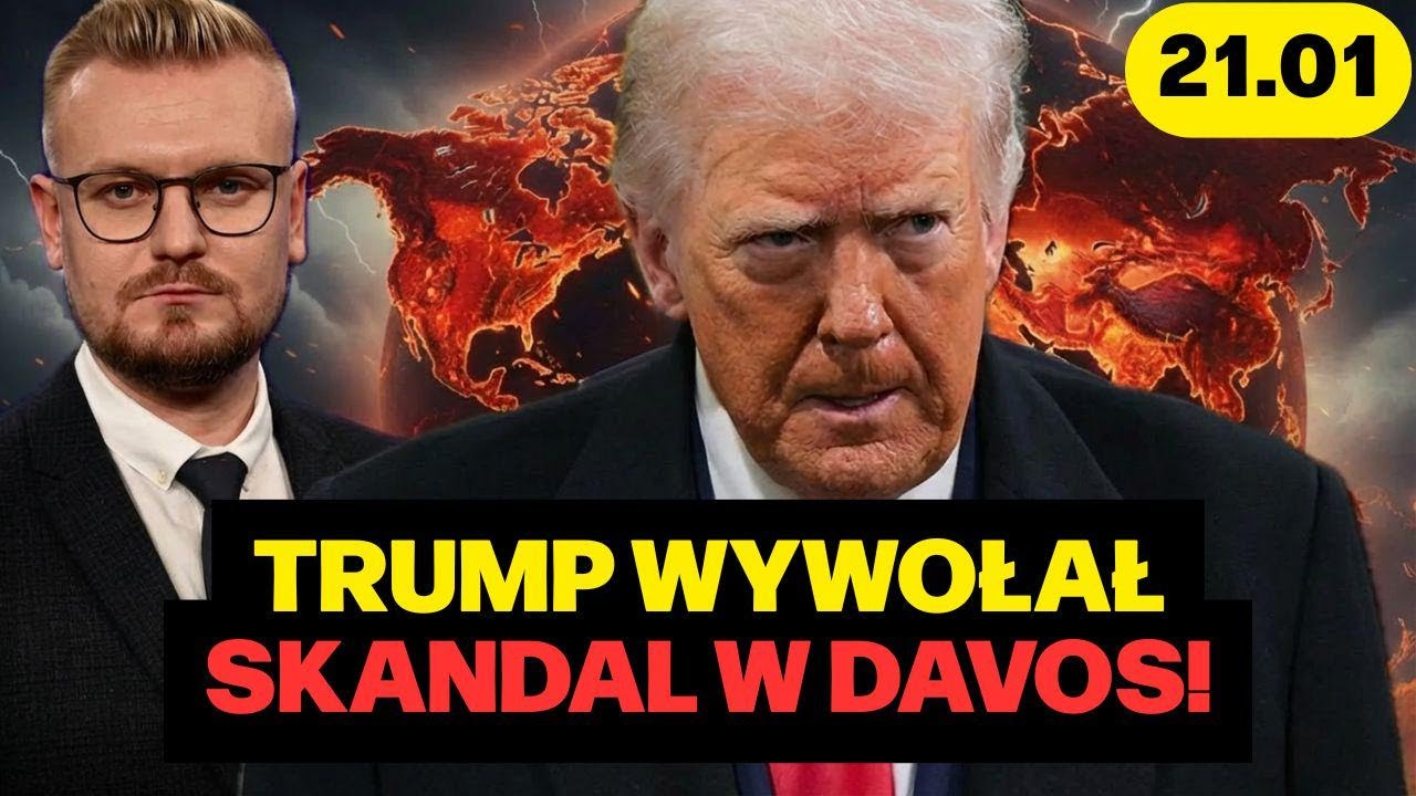 Wielka kompromitacja w Davos! Trump rozbija szczyt i żąda kapitulacji