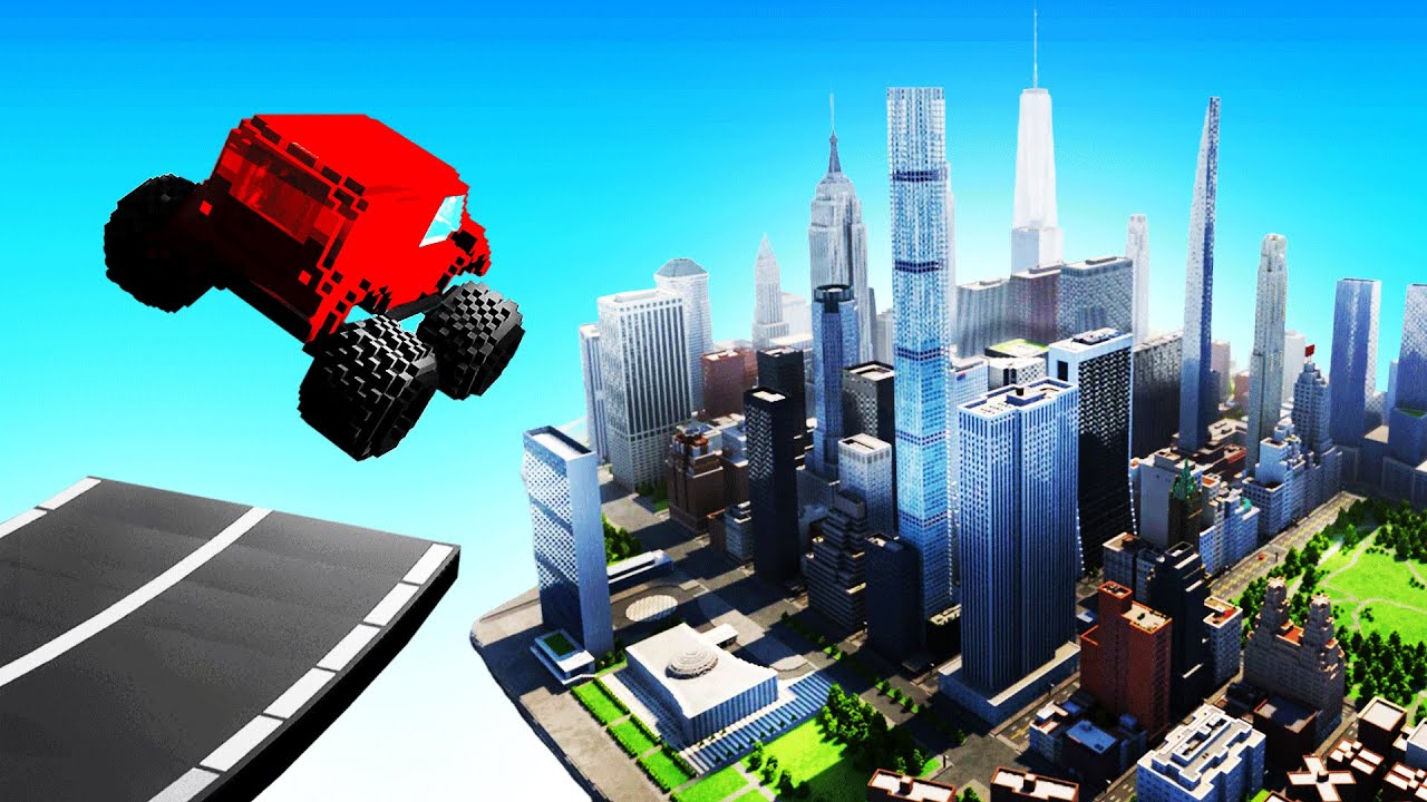 REALISTIC CITY vs CARS