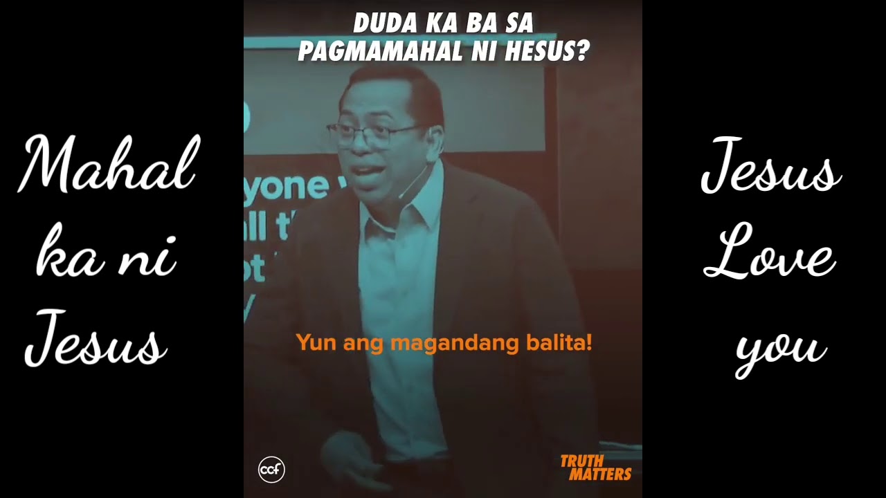 Jesus Love  You/ Mahal ka ni Jesus