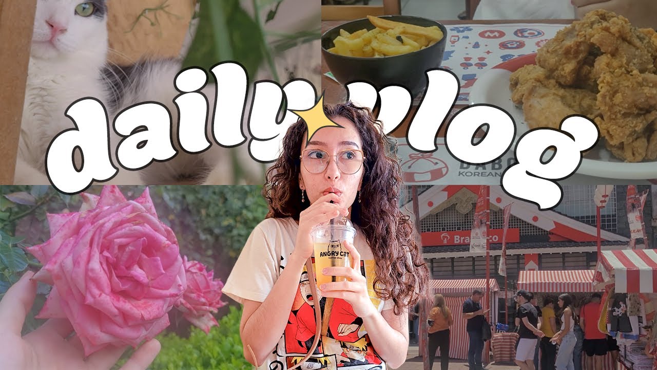 DAILY VLOG || visitando cat cafés, encontrando amigas e indo pra igreja 🤍