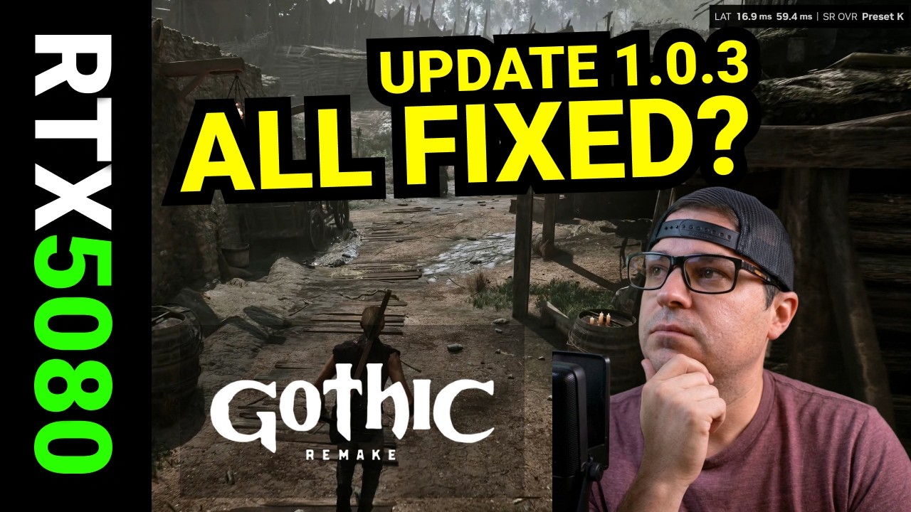 Gothic Remake: тест производительности RTX 5080 в 4K | Обновление 1.0.3
