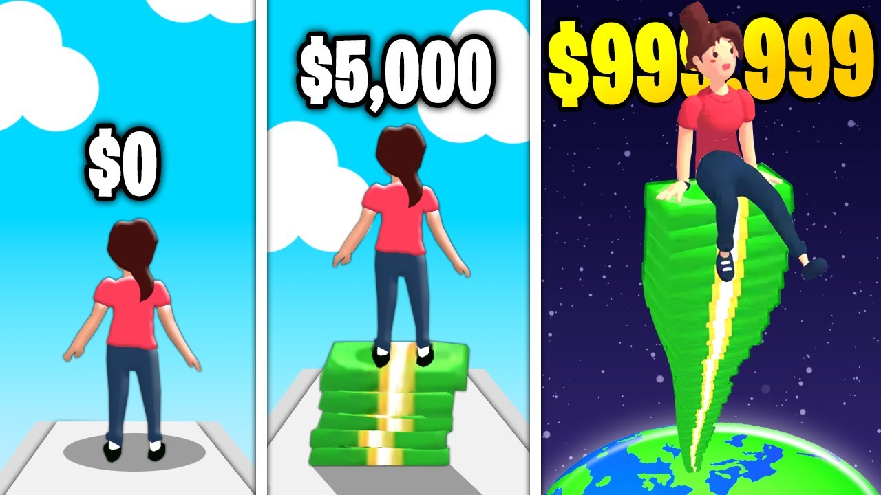 Becoming The RICHEST MILLIONAIRE In Money Run 3D!