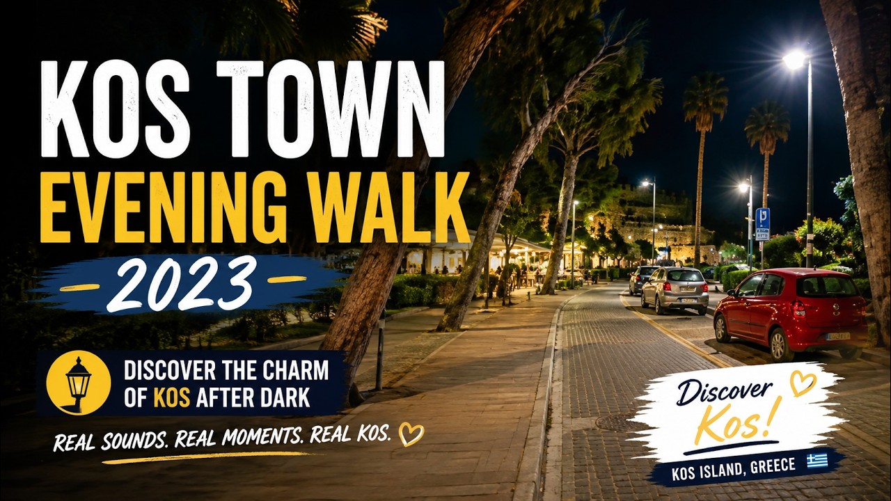 Evening Serenity: Kos Town Stroll in 2023 | Discovering Kos