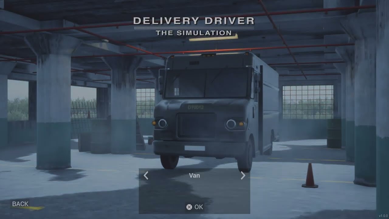 DELIVERY DRIVER THE SIMULATION PS4