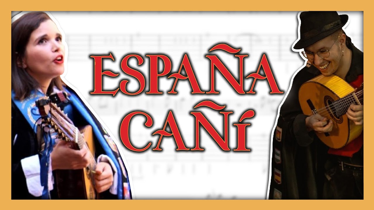 Cómo tocar ESPAÑA CAÑÍ | Bandurria 1 | Partitura cifrada
