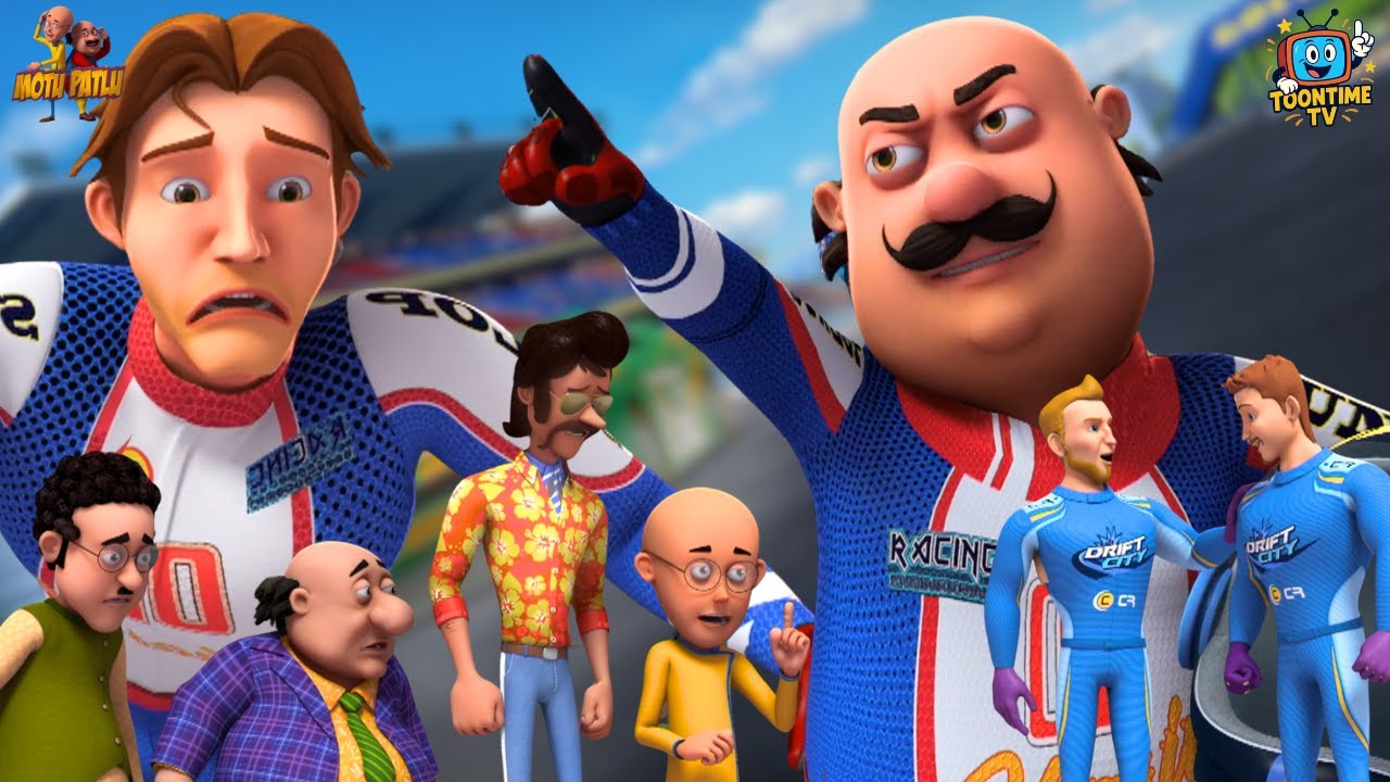 Motu Patlu अब बनेगा F1 का Mashoor Racer 🏁🚗!| Motu Patlu