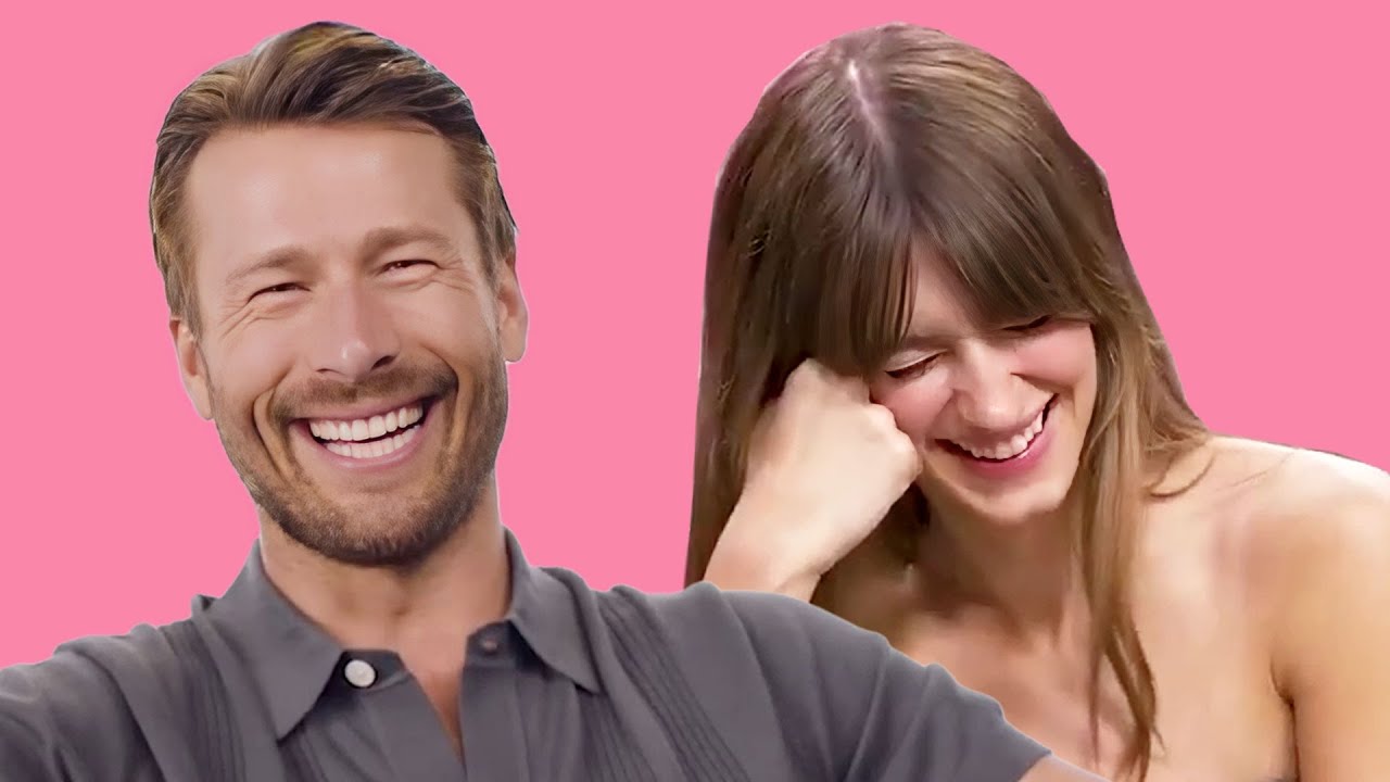 Glen Powell & Daisy Edgar Jones flirting (in their own way) for 10 minutes