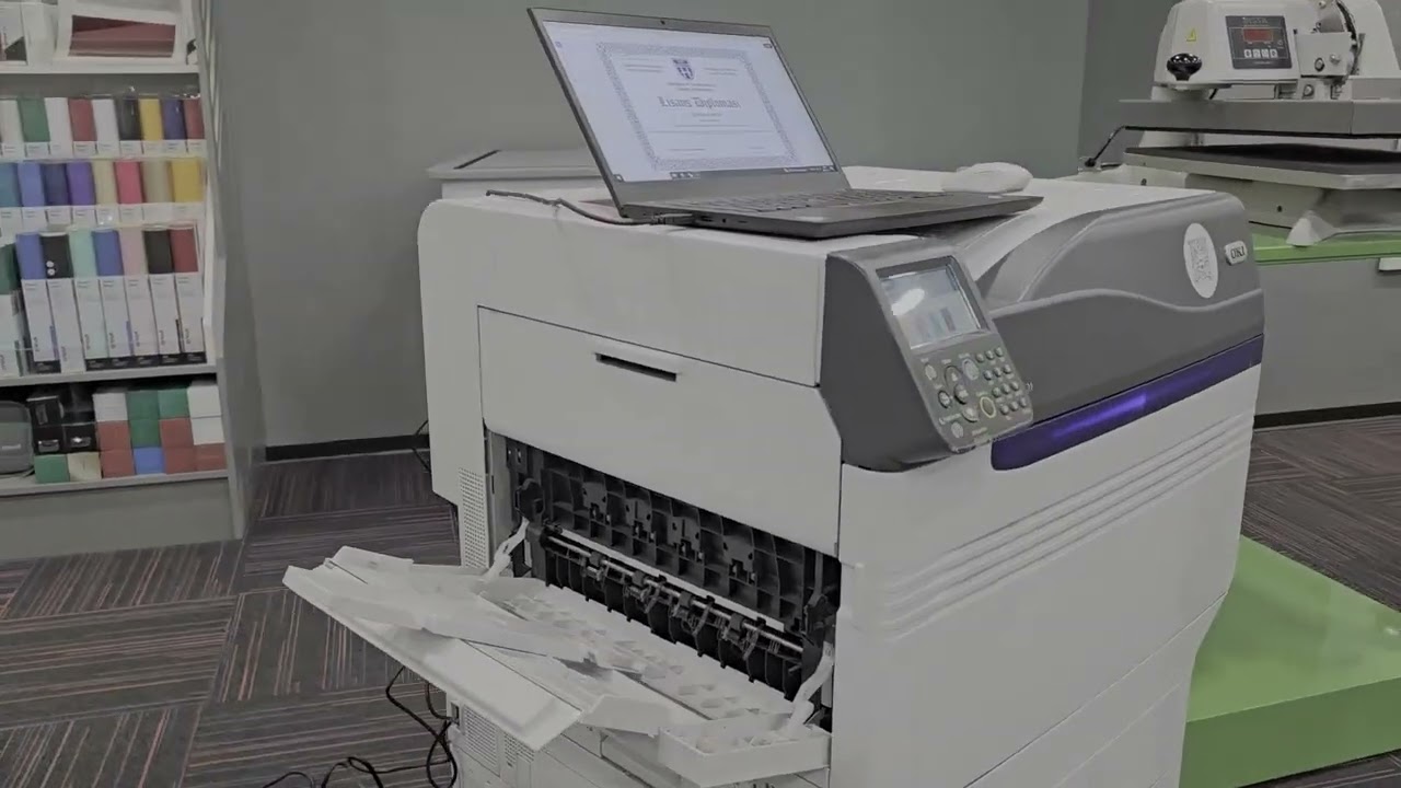 OKI Pro9431DN Otomatik Çift Taraflı Diploma Baskı