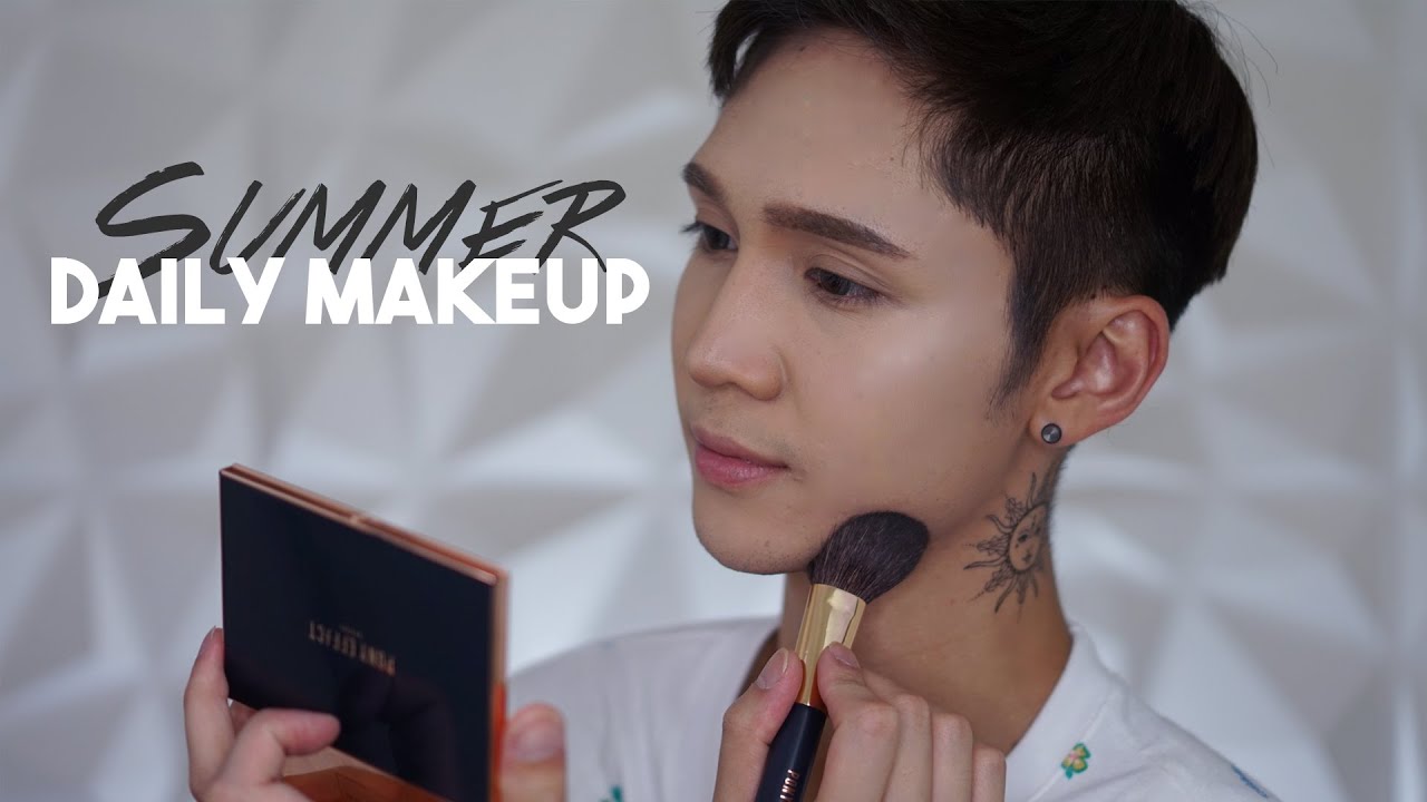 My Daily Summer Makeup + Korean Men's Makeup Trends