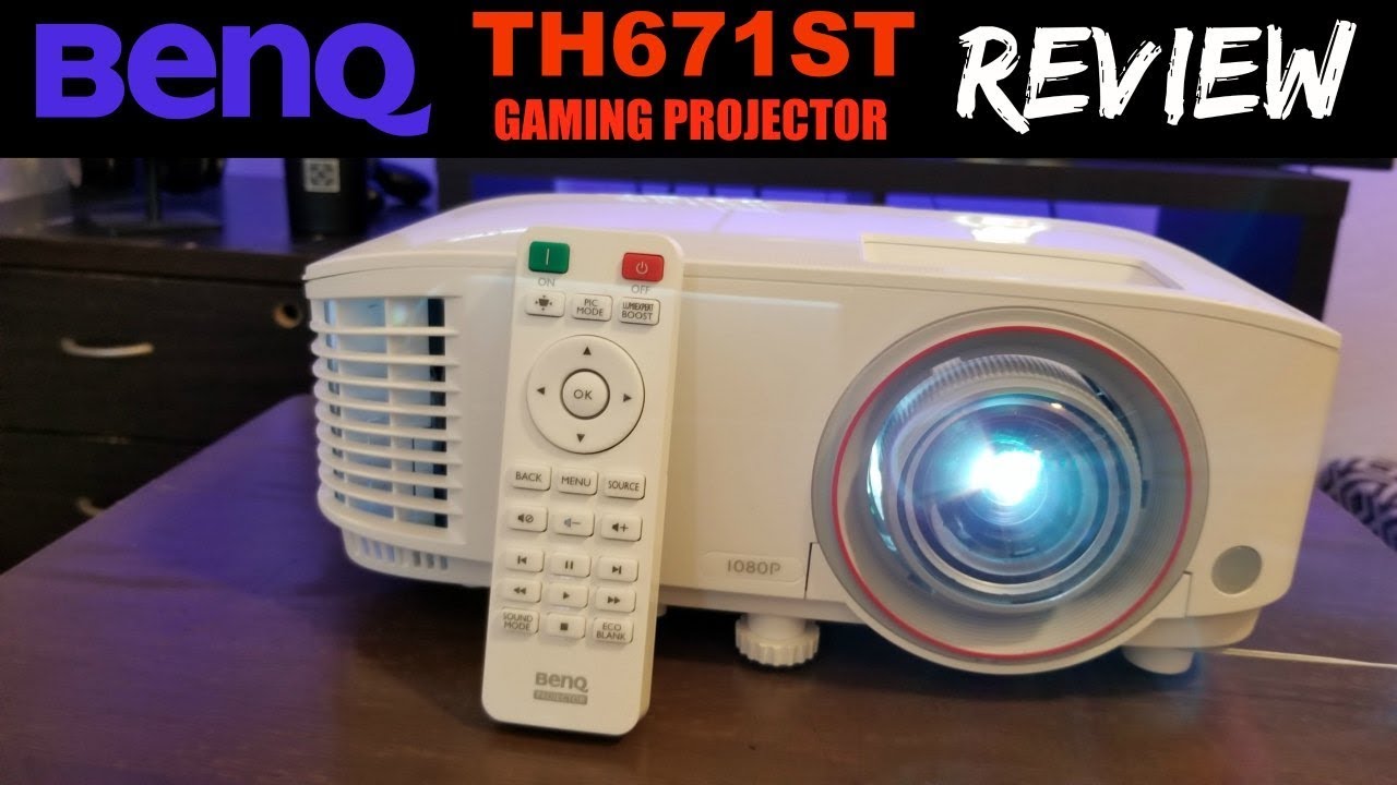 BenQ TH671ST Short throw Gaming Projector Review