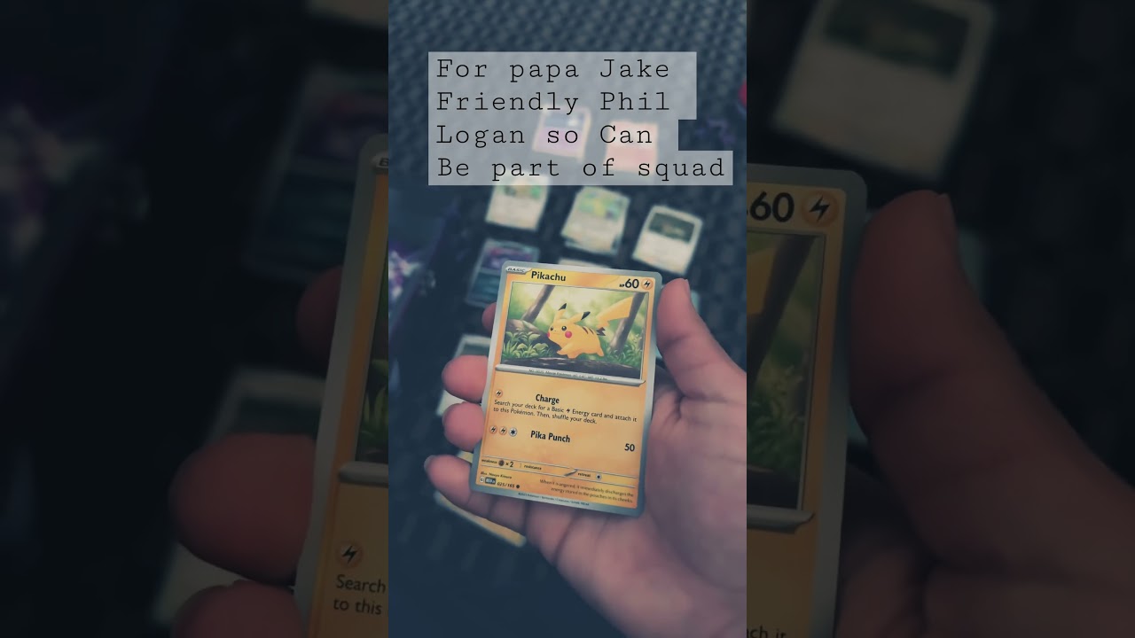 Papa Jake and friendly Phil LoganZland and noibat Pokémon card to join 