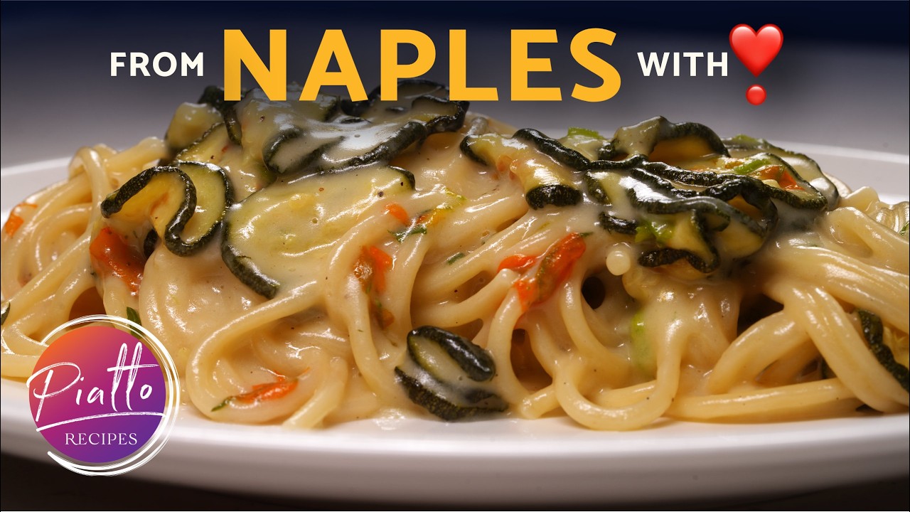 Spaghetti alla Nerano 🇮🇹❤️ From Naples with Love (and Zucchini)