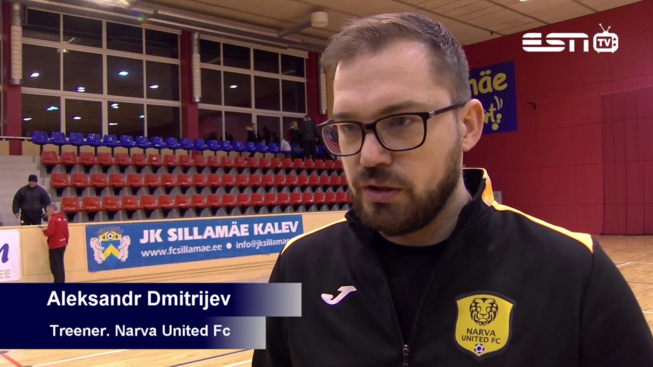 ESN TV 11.02.2017 SILLAMÄE JK DINA - NARVA UNITED FC.  Reportazz