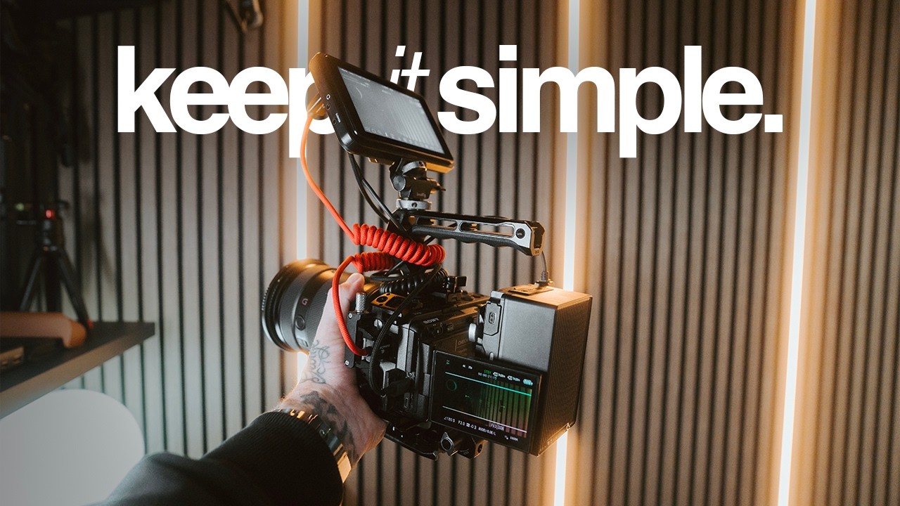 Simple handheld FX3 rig for WEDDINGS 