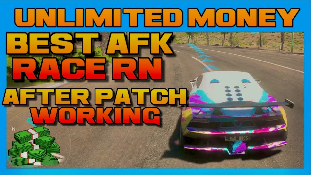 Forza Horizon 5 BEST AFK RACE AFTER PATCH!-- BEST AFK RACE IN THE GAME!