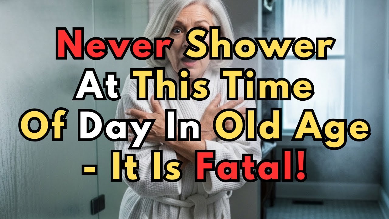 Never Shower at This Time of Day After 70! &ndash; The Most Dangerous Time for Seniors to Take a Shower