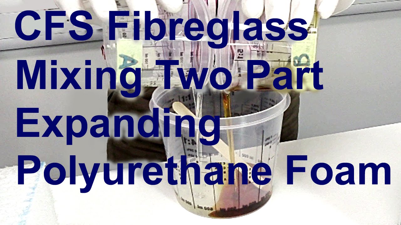 CFS Fibreglass Mixing 2 Part Polyurethane Foam