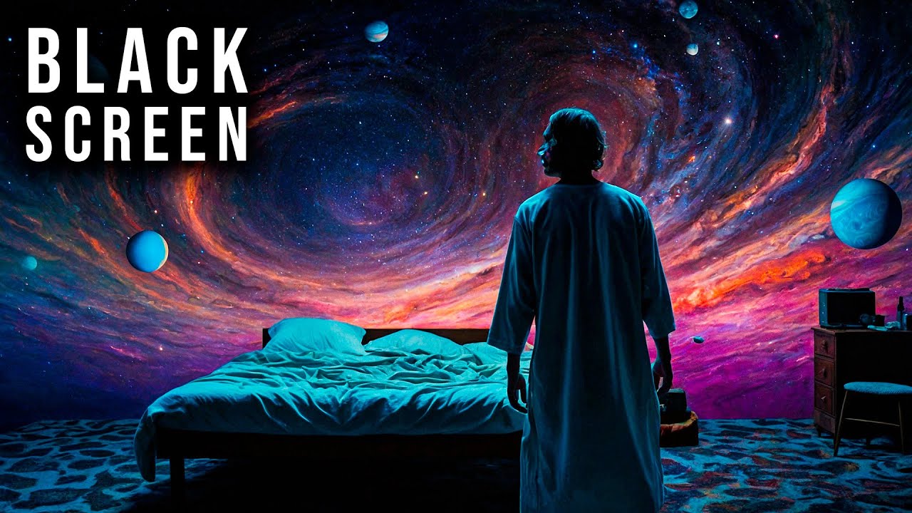 Open Astral Portals To Parallel Universes | Binaural Beats Sleep Music | Black Screen