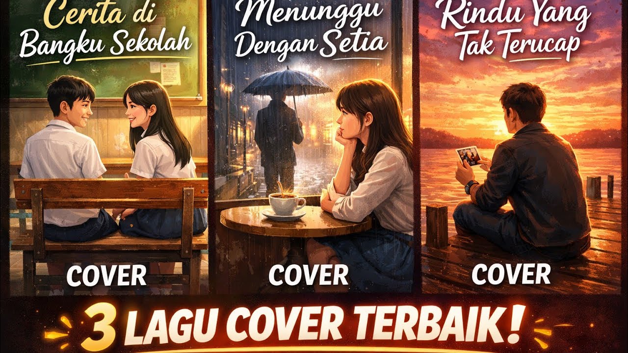 Tiga Lagu, Satu Rasa… Nostalgia, Setia, dan Rindu Tak Terucap.