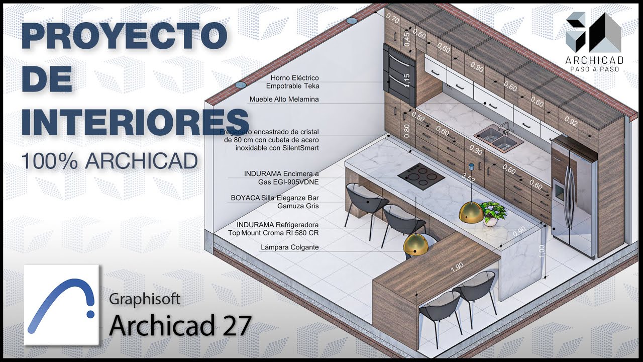 Cómo hacer Axonometrías Detalladas | Archicad 28 | 2025 💪