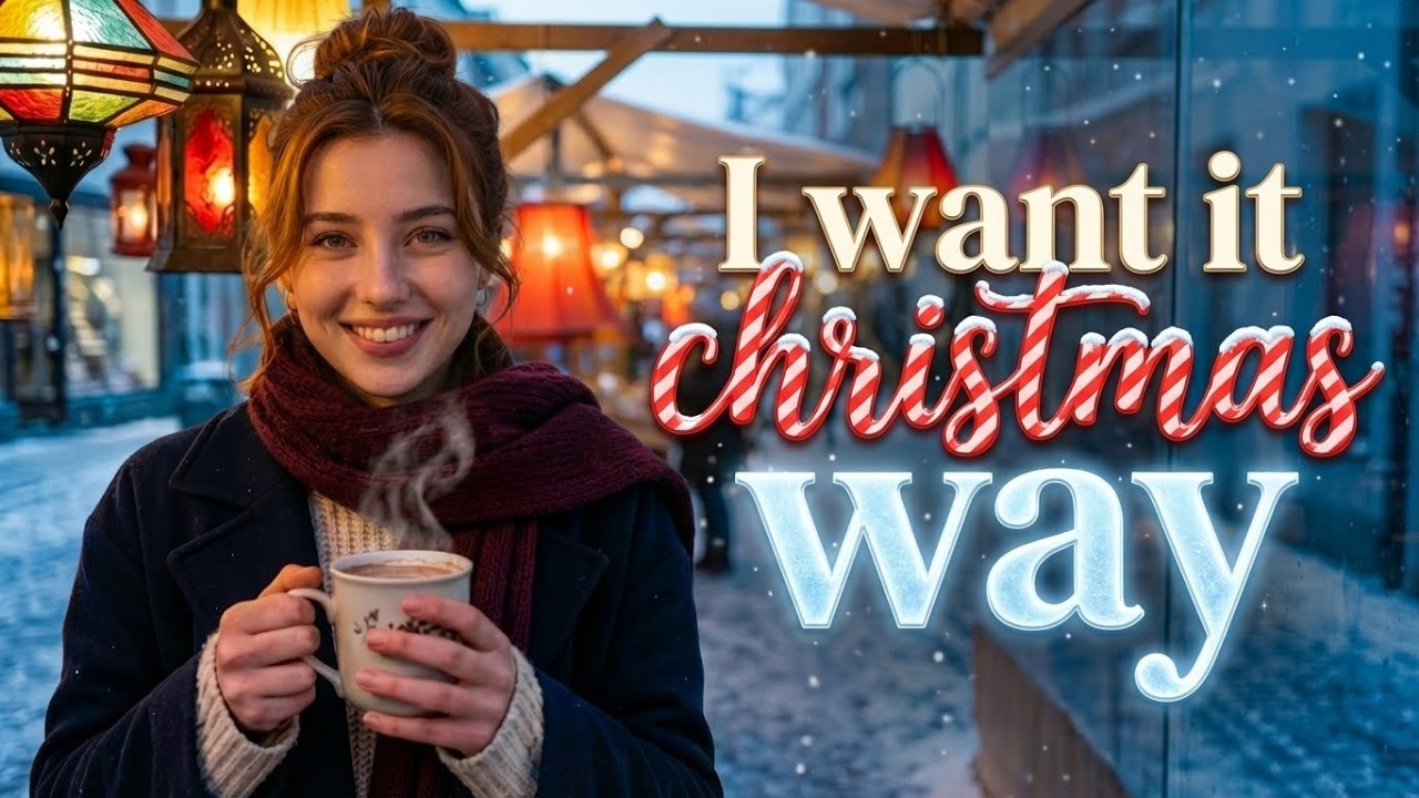 I Want It Chrismas Way - AI Music Video