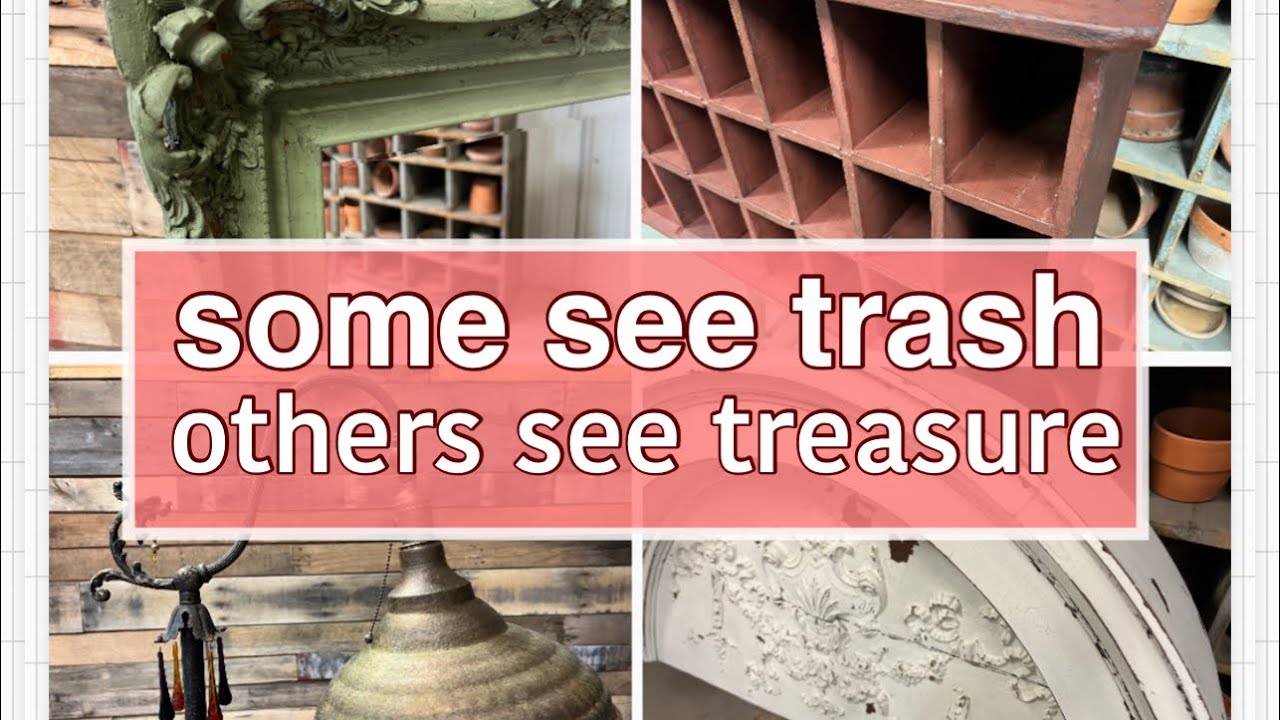 TRASH TO TREASURE  HOME DECOR