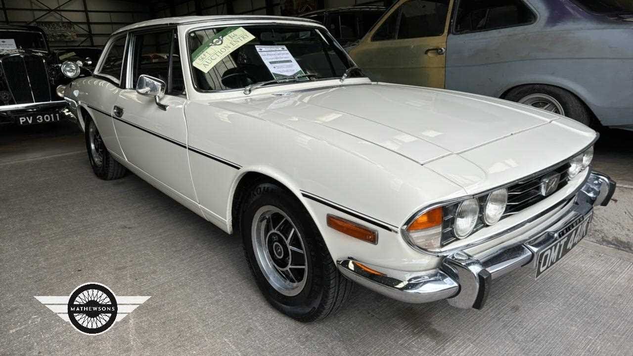 1972 TRIUMPH STAG AUTO | MATHEWSONS CLASSIC CARS | AUCTION: 4, 5 & 6 SEPTEMBER 2024