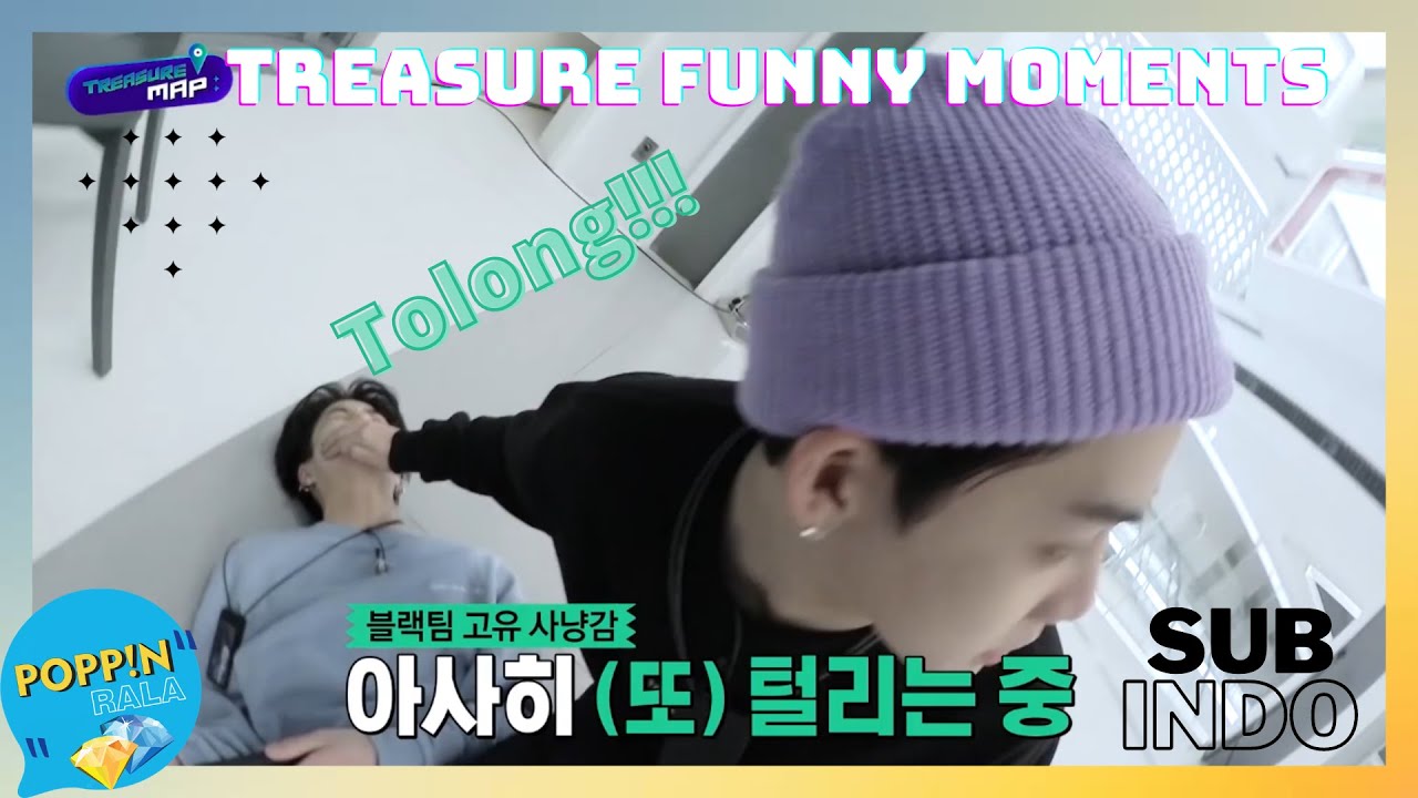 TREASURE FUNNY MOMENTS SUB INDO (PART 1)
