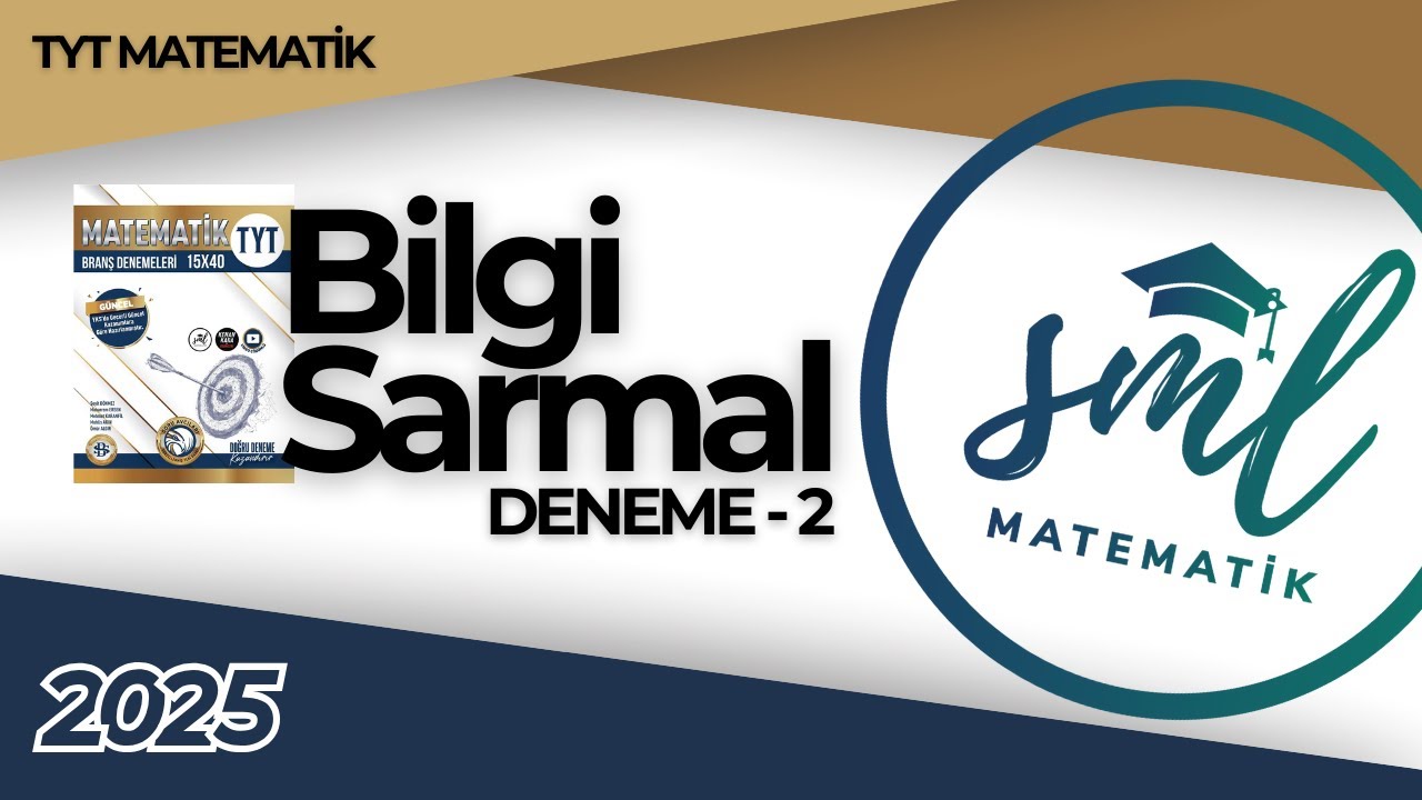 Bilgi Sarmal TYT Matematik Denemeleri | 02 | #2025tyt