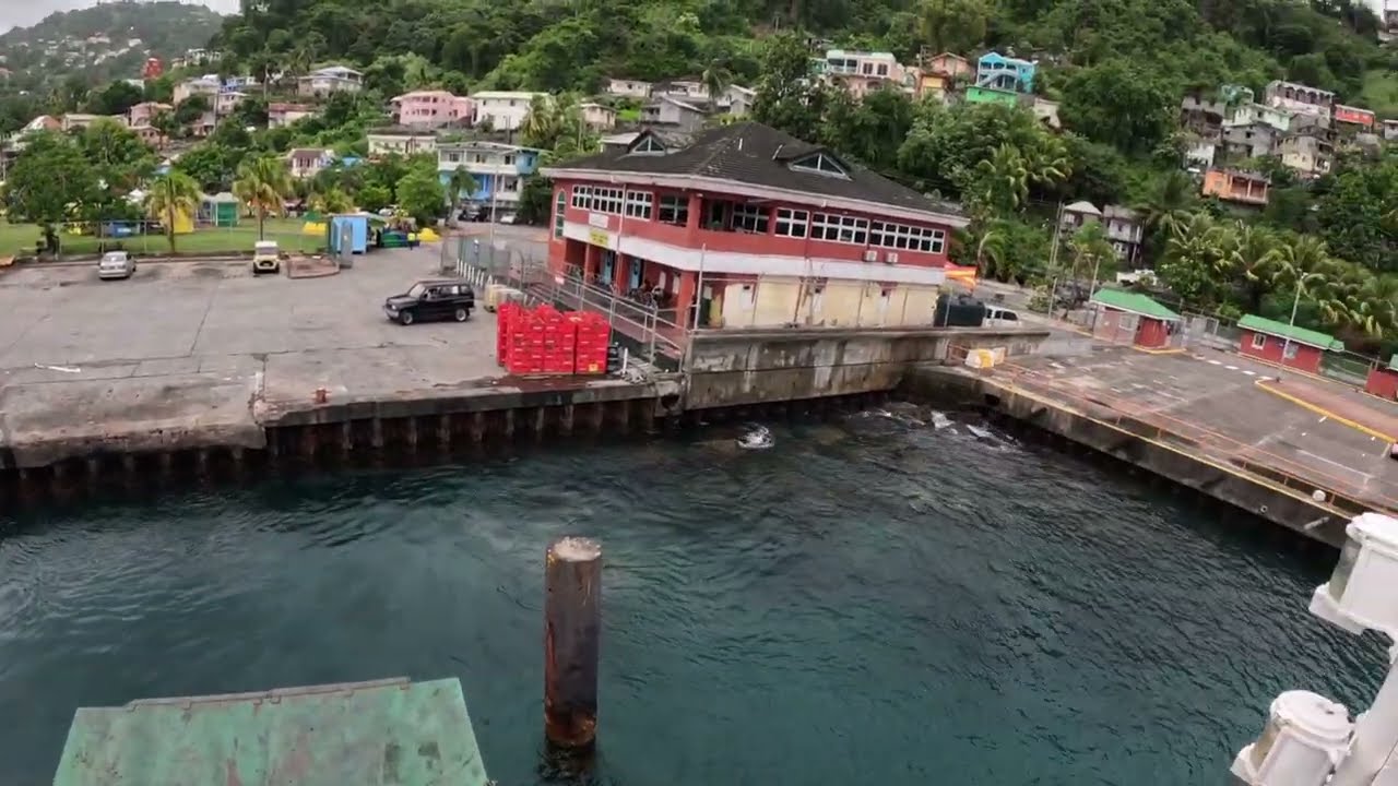 Ferry Ride from Kingstown to Bequia | Dolphin Sighting & Rough Seas Adventure 🌊🐬