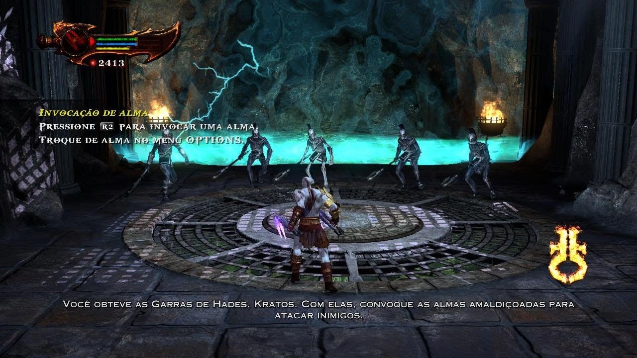 God of War 3 remasterizado kratos vs hades