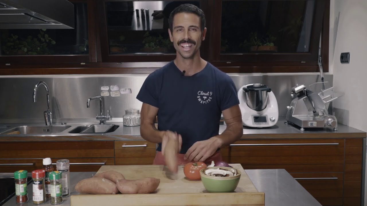 FAJITAS DE BONIATO CON CARNE
