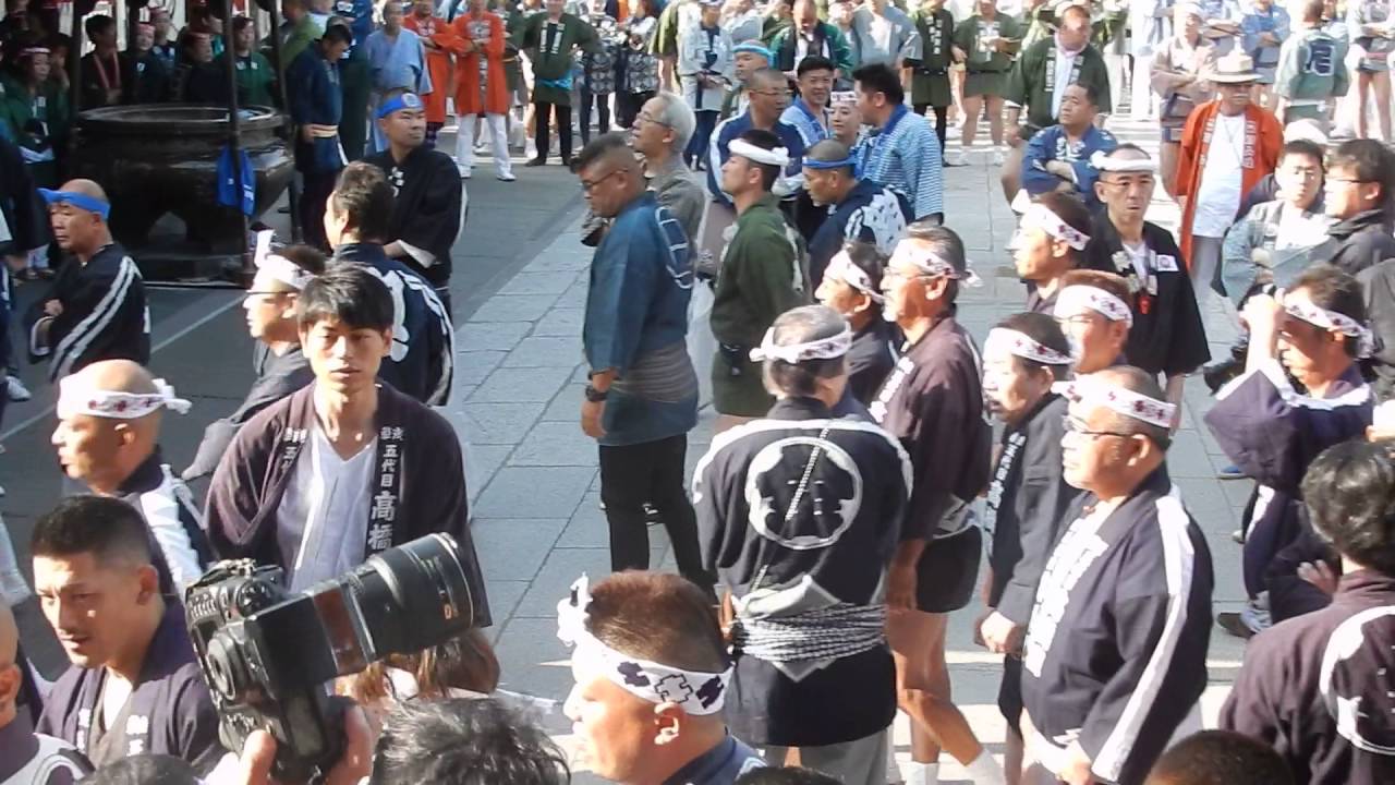 20160515怒涛　一触即発　本物の本気　三社祭宮出し②