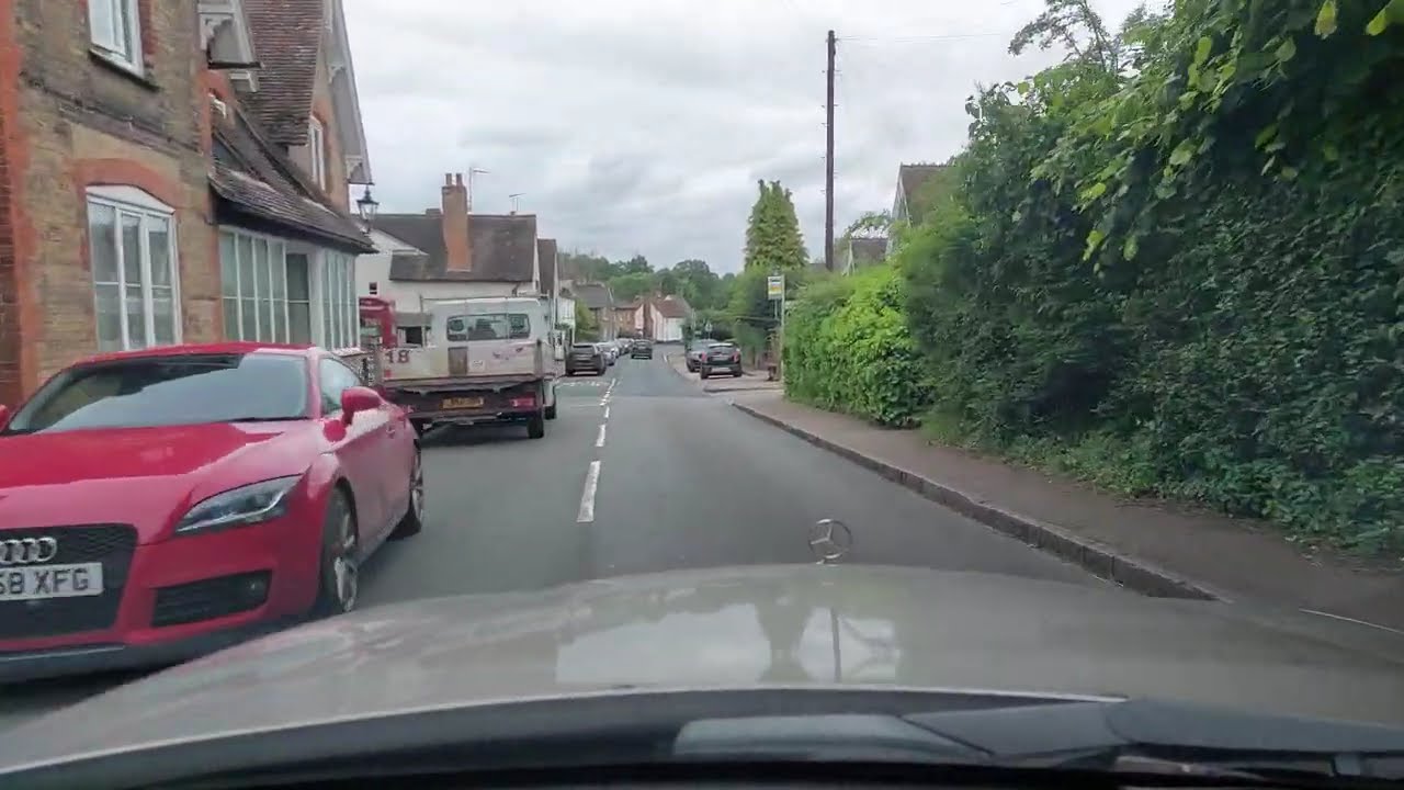 Driving in England: Stevenage, A602, Watton-at-Stone, A119, Waterford, Hertford, A414, Harlow