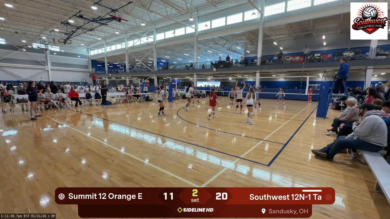 Southwest 12N-1 Ta vs. Summit 12 Orange E (2026.01.31)
