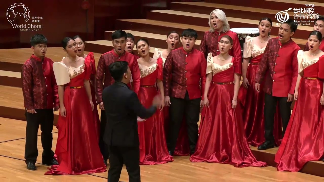 TICF25 – 世界合唱冠軍賽 WCC【The University of Mindanao Chorale】A Nap Fiverenek Imaja｜聖法蘭西斯的祈禱文