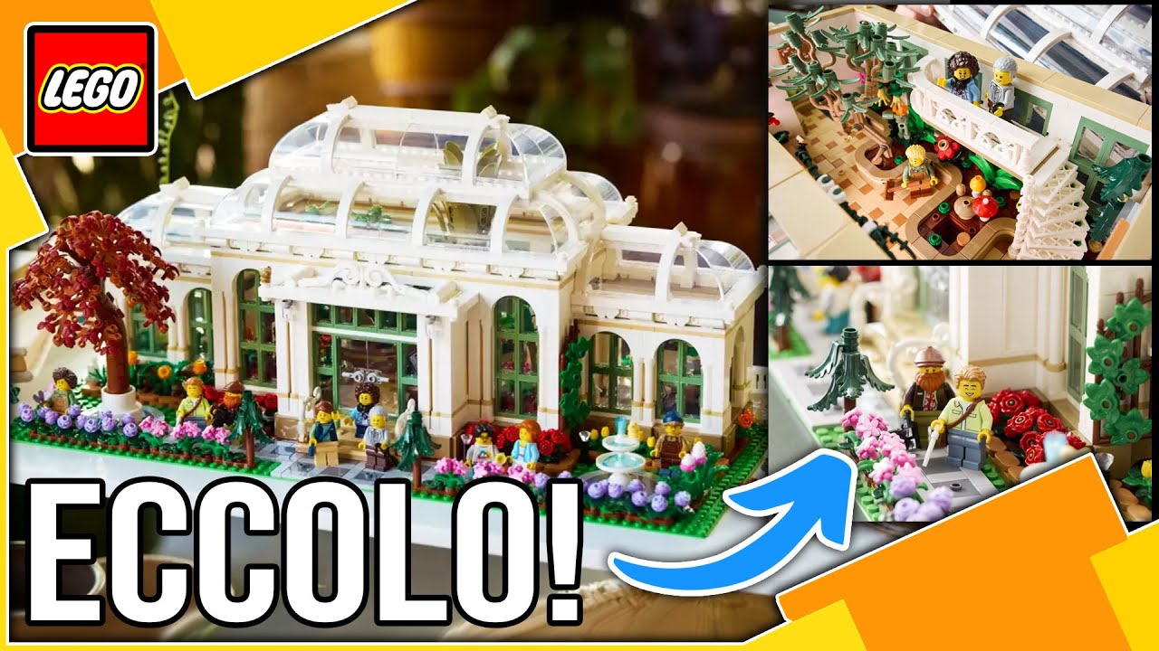 LEGO NEWS - 21353 LEGO IDEAS GIARDINO BOTANICO IN USCITA A NOVEMBRE! SIETE PRONTI?