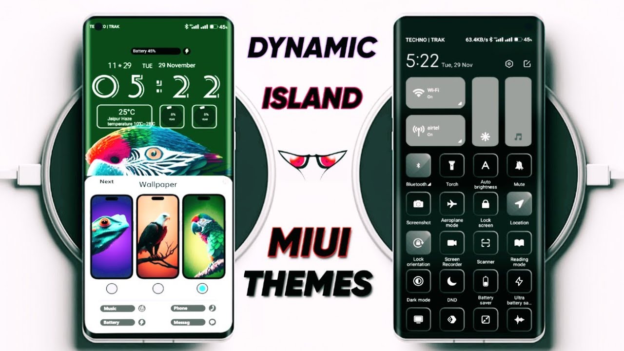 Enable Dynamic Island in Xiaomi Phones|Best Miui 13/12 Themes|Only Miui Themes