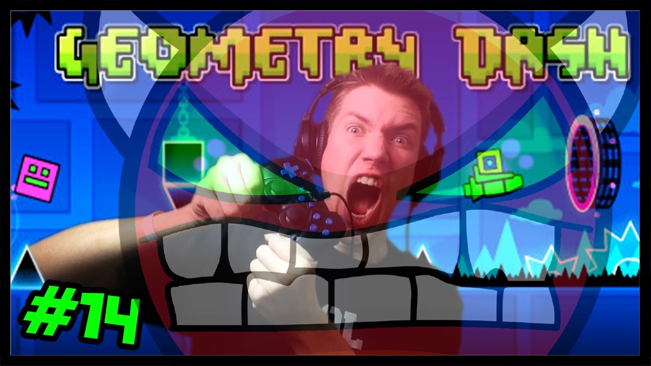 Geometry Dash #14 - Clubstep - bez practice!!! | SK Let's play | facecam | HD 60FPS