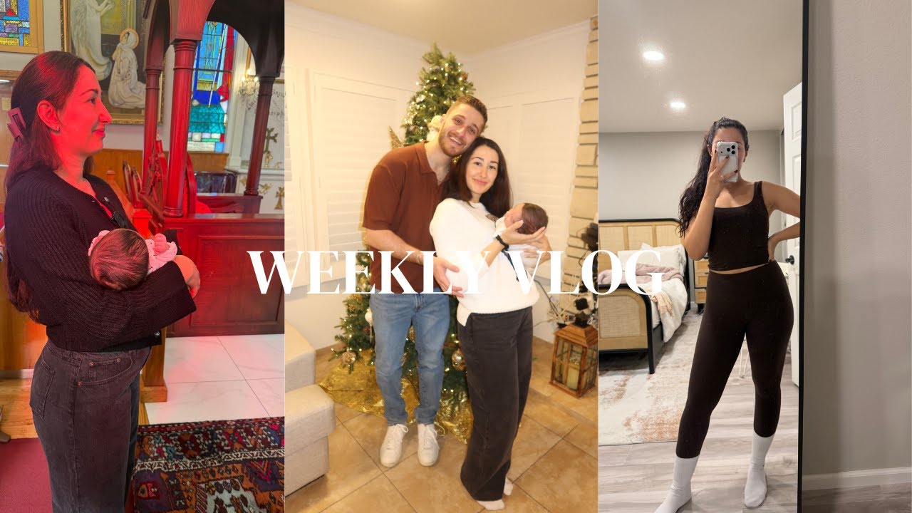 weekly postpartum vlog- real talk, mental health, postpartum anxiety