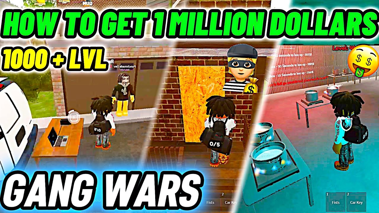 НОВЫЕ 5+ СПОСОБОВ РАЗБОГАТЕТЬ В GANG WARS | Roblox Gang Wars