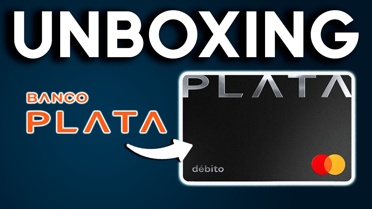 UNBOXING Tarjeta de d&eacute;bito BANCO PLATA