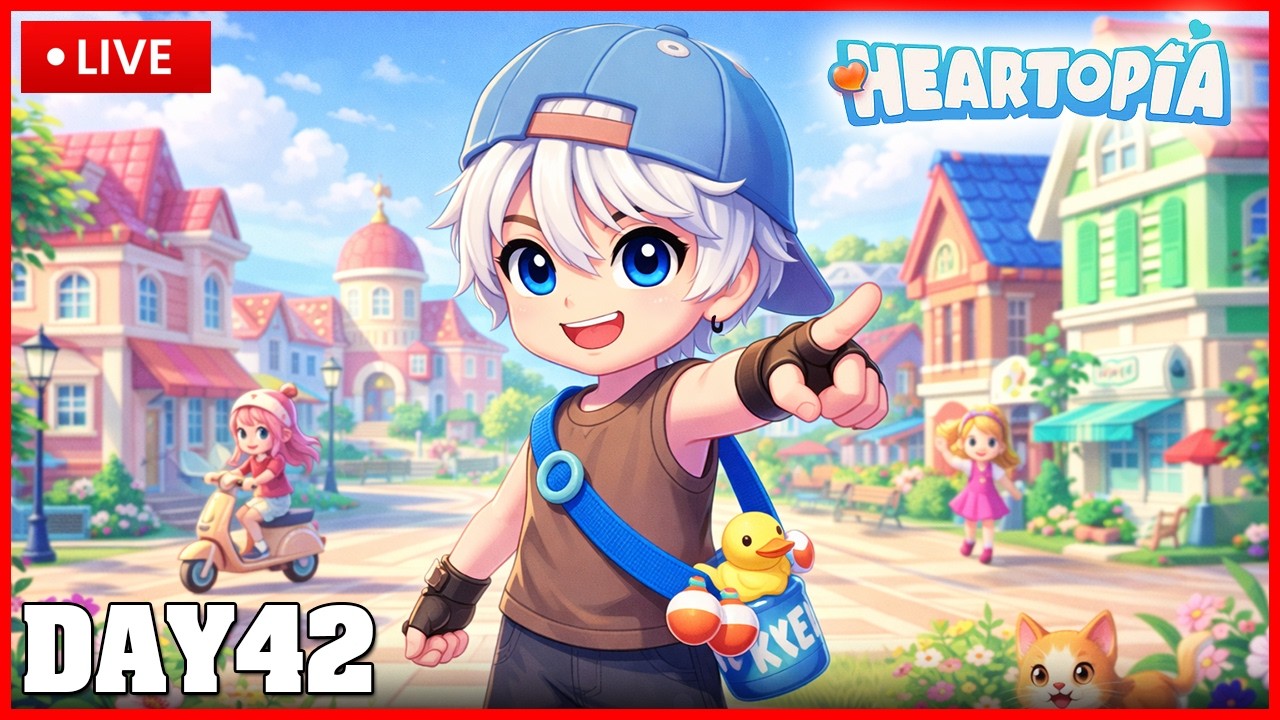 🔴 Heartopia | Day 42 บ้านใหม่ก็อยากได้ เควสก็ต้องทำ