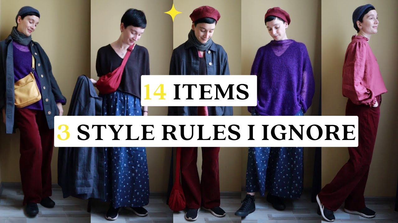 Fall Capsule Wardrobe: Colorful, Sustainable, Fun 👚 Outside Trends & Clichés | MINIMALISM