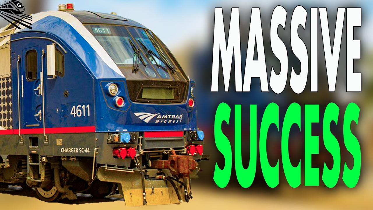 В 2025 году Amtrak Midwest ждет бурный рост! Вот почему.